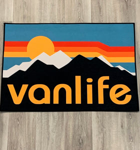 Vanlife Retro Rug